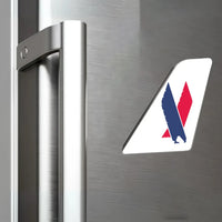 Thumbnail for Envoy Air aviation design tail magnet in 3D metal with magnetic back.