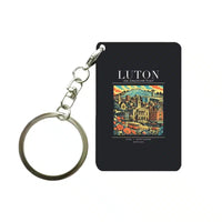 Thumbnail for LUTON - Poster - Key Chain - Black
