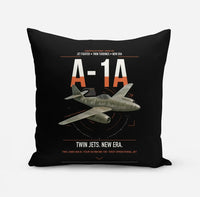 Thumbnail for Messerschmitt Me 262A-1a design on black pillow