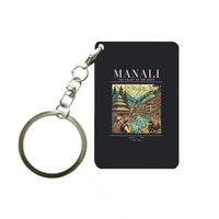 Thumbnail for MANALI - Poster - Key Chain - Black