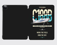Thumbnail for Cessna A188B AgTruck design on black ipad tablet case