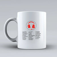 Thumbnail for Customisable Aviation Alphabet Mug - view 2