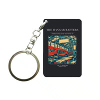 Thumbnail for VINTAGE G4166 - The Hangar Rafters - Designed Key Chain design on black