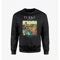 Thumbnail for TURKU - Poster - Sweatshirt - Black