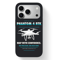 Thumbnail for DJI Phantom 4 RTK Case design on black iphone case