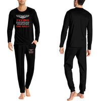 Thumbnail for Flying One Ball men pajamas - Black