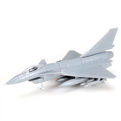 J-10 Vigorous Dragon Fighter Jet (J-10) Airplane Assembly Model Puzzle Building Mini Plastic Random color aviation themed Leg.