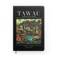Thumbnail for TAWAU - Poster - Notebook - Black
