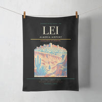 Thumbnail for Almería Airport (LEI) design on black towel