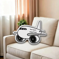 Thumbnail for Custom Design Image Logo Boeing 767 Airplane Pillows Twin engines, XXS - Wide 20CM (7.8inches)