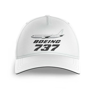 The Boeing 737 printed hat - white
