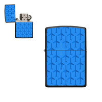 Thumbnail for Blue aviation metal lighter in premium metal alloy.