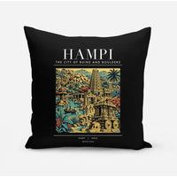 Thumbnail for HAMPI - Poster - Pillow - Black