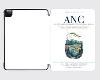 Thumbnail for Ted Stevens Anchorage International Airport (ANC) design on white ipad tablet case