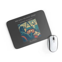 Thumbnail for VINTAGE G4294 - The Solo Atlantic Night - Designed Mouse Pads design on black rectangle