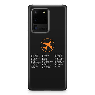 Aviation Alphabet Samsung Case