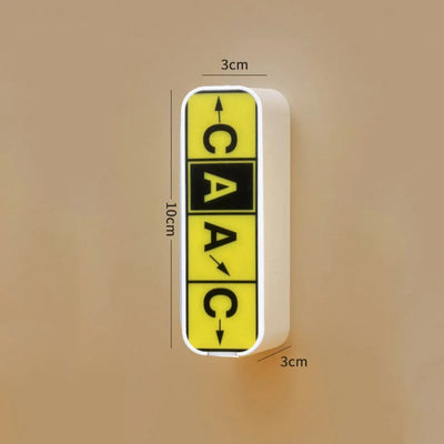 CAAC Light Fridge aviation design magnet in strong neodymium core.