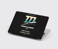 Thumbnail for Boeing 777F design on black MacBook case