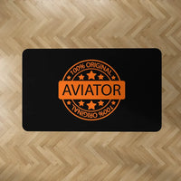 Thumbnail for 100 Original aviation design on durable carpet pile with non-slip backing rectangle carpet floor mat.