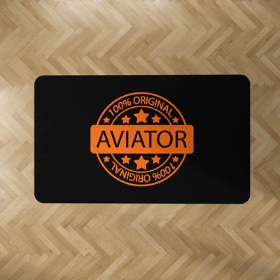 100 Original aviation design on durable carpet pile with non-slip backing rectangle carpet floor mat.