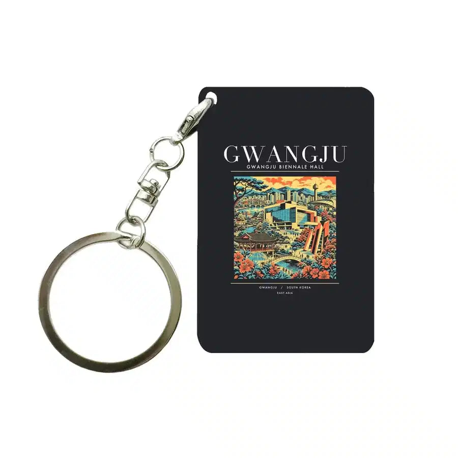 GWANGJU - Poster - Key Chain - Black