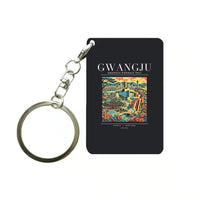 Thumbnail for GWANGJU - Poster - Key Chain - Black