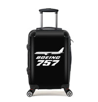 Thumbnail for The Boeing 757 Cabin Size aviation print luggage, durable shell.