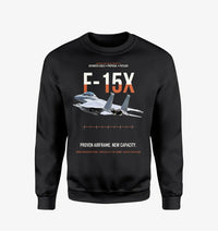 Thumbnail for F-15X Advanced Eagle Proposal Proven Airframe New Capacity design on black sweatshirt
