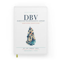 Thumbnail for Dubrovnik Ruđer Bošković Airport (DBV) design on white notebook