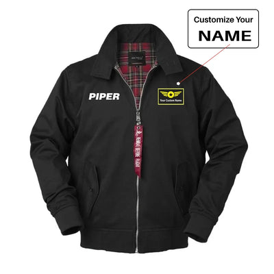 Customisable Piper & Text Jacket