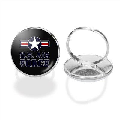 US Air Force aviation ring in stainless steel.