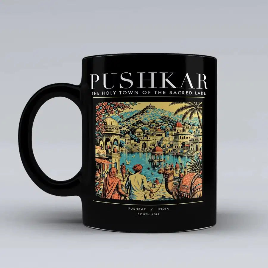 PUSHKAR - Poster - Mug - Black