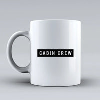Thumbnail for Customisable Cabin Crew Text Mug - view 2