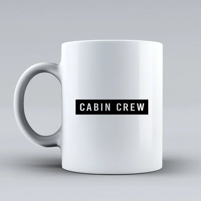 Customisable Cabin Crew Text Mug - view 2