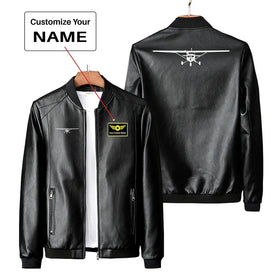 Cessna 172 Silhouette PU Leather Jackets