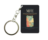 Thumbnail for McAllen Miller International Airport (MFE) design on black key chain