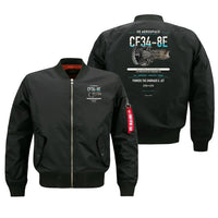 Thumbnail for CF34-8E design on black bomber