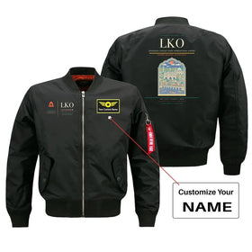 Chaudhary Charan Singh International Airport (LKO) Bomber Jacket