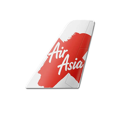 AirAsia X Airlines aviation design tail sticker in weather-resistant vinyl.