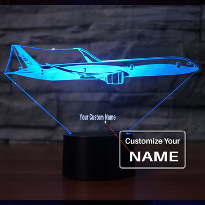Cruising Boeing 787 3D Lamps aviation themed 3D night lamp, premium acrylic with LED.
