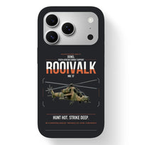Thumbnail for Denel Rooivalk Mk 1F design on black magsafe iphone case, for iPhone 17 Pro