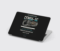Thumbnail for CFM56-5C design on black MacBook case