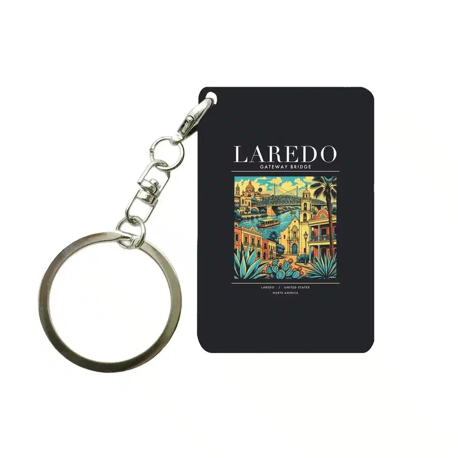 LAREDO - Poster - Key Chain - Black