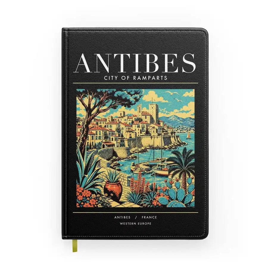 ANTIBES - Poster - Notebook - Black