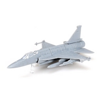 Thumbnail for FC-1 Xiaolong Fighter Jet (FC-1) Airplane Assembly Model Puzzle Building Mini Plastic Random color aviation themed Lego-style.