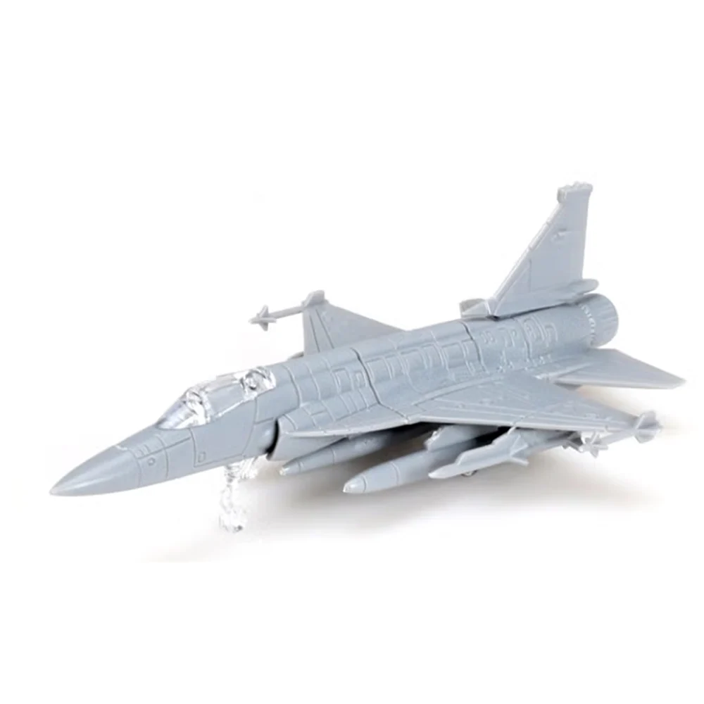 FC-1 Xiaolong Fighter Jet (FC-1) Airplane Assembly Model Puzzle Building Mini Plastic Random color aviation themed Lego-style.