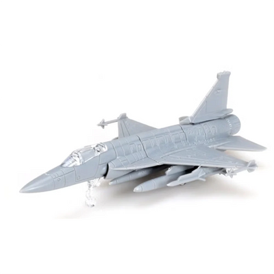 FC-1 Xiaolong Fighter Jet (FC-1) Airplane Assembly Model Puzzle Building Mini Plastic Random color aviation themed Lego-style.