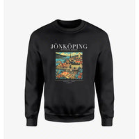 Thumbnail for JÖNKÖPING - Poster - Sweatshirt - Black
