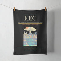 Thumbnail for Recife Guararapes (REC) design on black towel