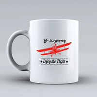 Thumbnail for Customisable Life is a journey Enjoy Mug - view 2